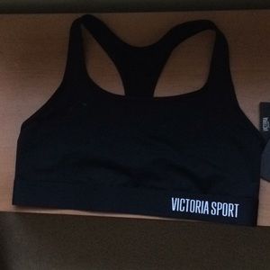 Victoria Sports bra black -brand new